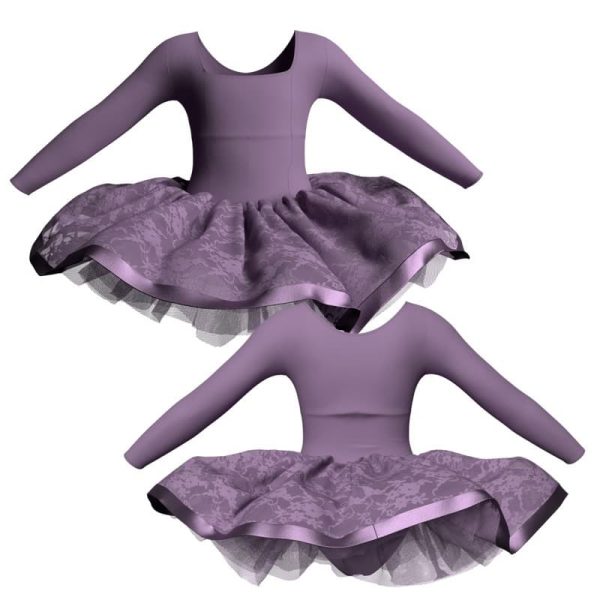 tutu danza maniche lunghe tui253744