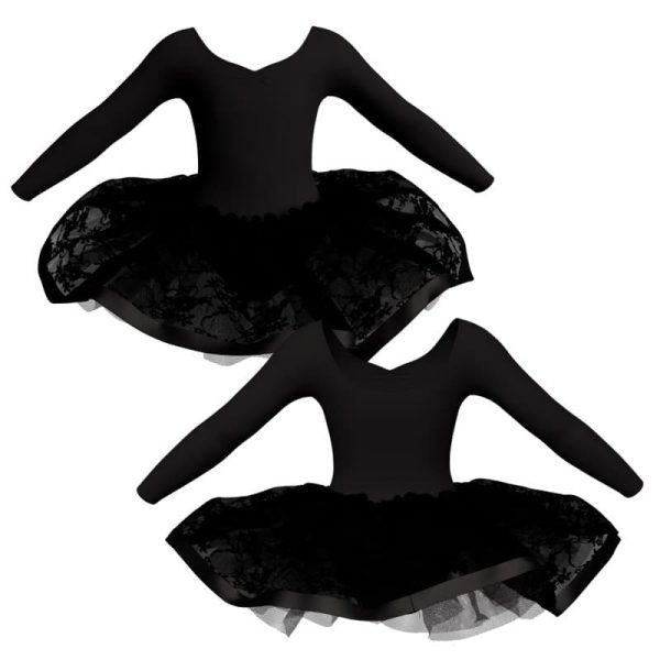 tutu danza maniche lunghe tui300456