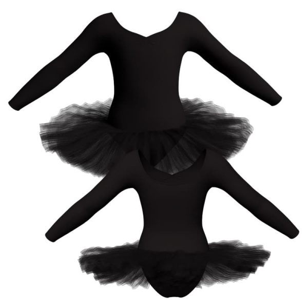 tutu danza maniche lunghe tuq3004