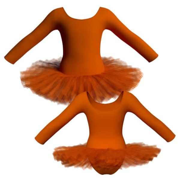 tutu danza maniche lunghe tuq40511