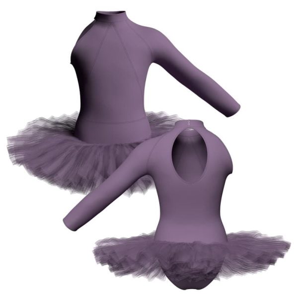 tutu danza monospalla con inserto tuq119sst 1