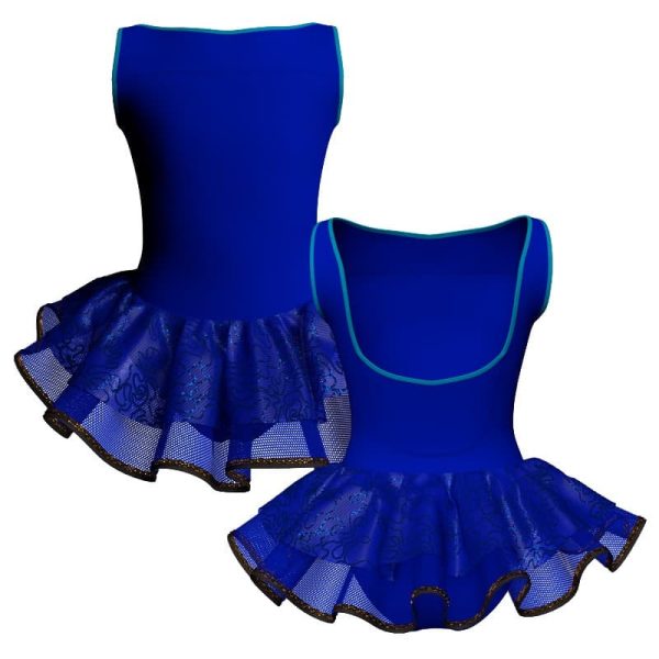 tutu danza senza maniche con inserto sk1001lcs100211