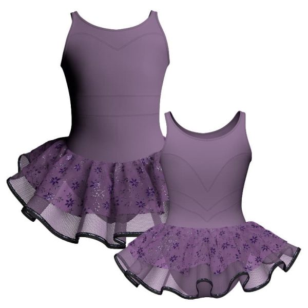 tutu danza senza maniche con inserto sk1001lcs10611