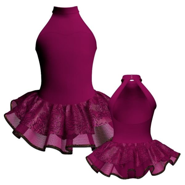 tutu danza senza maniche con inserto sk1001lcs107111