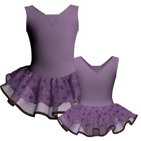 tutu danza senza maniche con inserto sk1001lcs115sst67