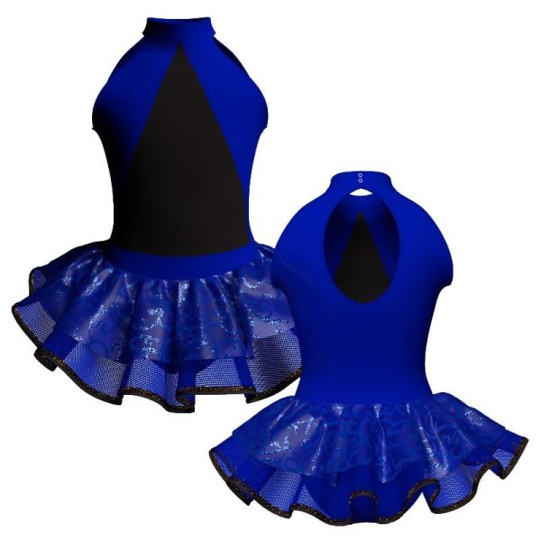 tutu danza senza maniche con inserto sk1001lcs119ss77