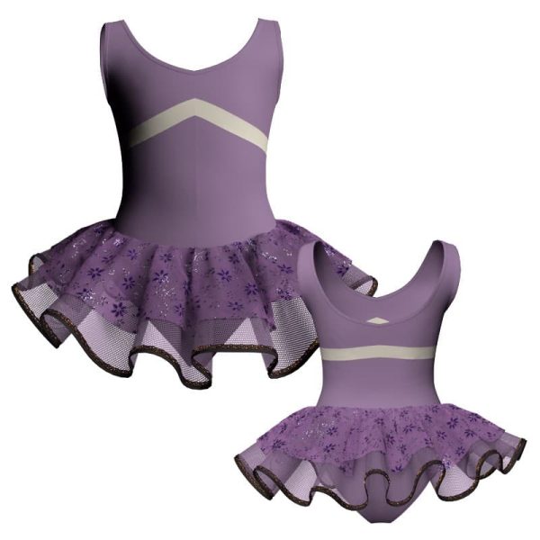 tutu danza senza maniche con inserto sk1001lcs12533