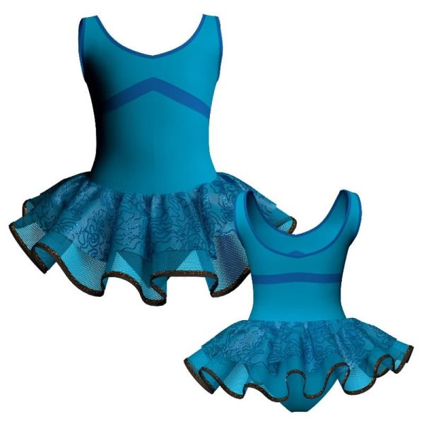 tutu danza senza maniche con inserto sk1001lcs125777