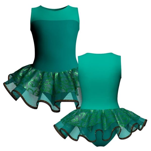 tutu danza senza maniche con inserto sk1001lcs127444