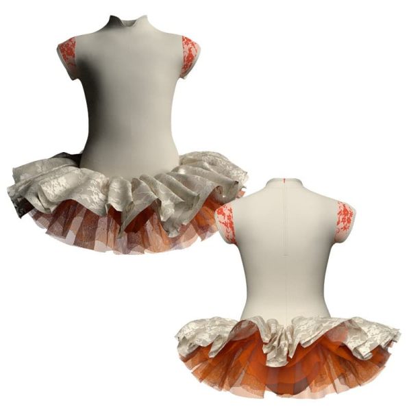 tutu maniche aletta con inserto belen pro tuh2601