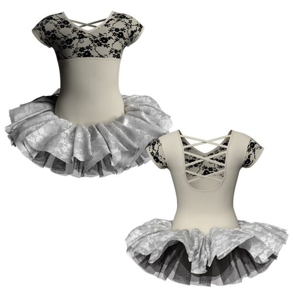 tutu maniche aletta con inserto belen pro tuh3008t