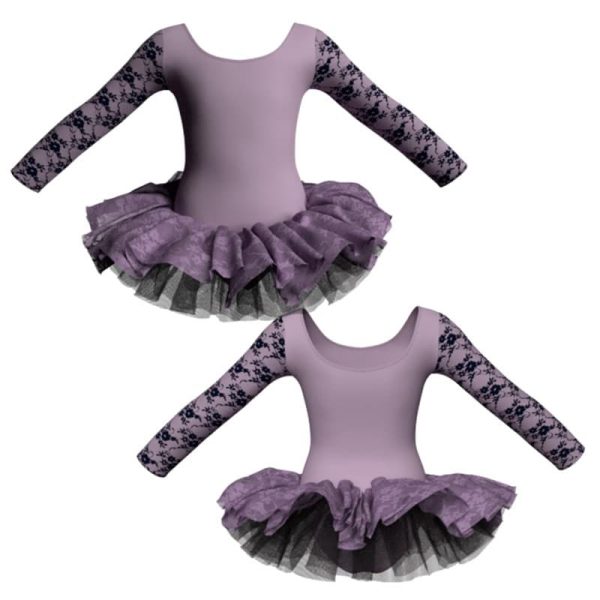 tutu maniche lunghe con inserto belen pro tuh405t56