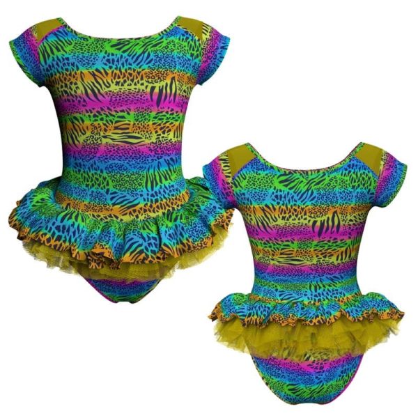 tutu mini maniche aletta con inserto tuk1004