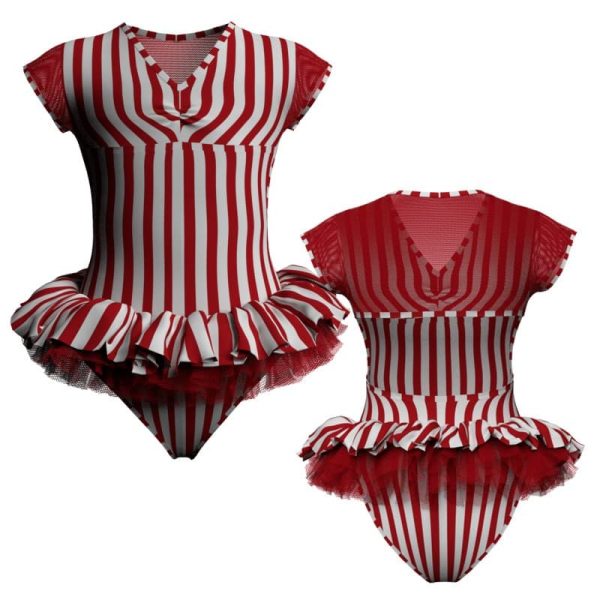 tutu mini maniche aletta con inserto tuk122