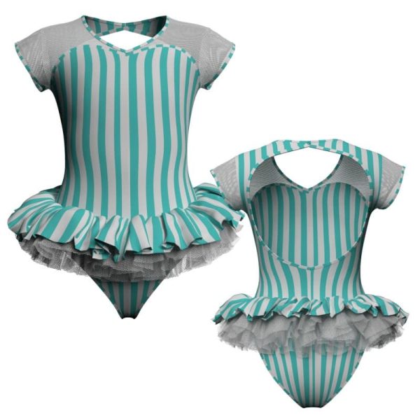 tutu mini maniche aletta con inserto tuk126ss