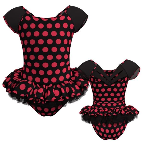 tutu mini maniche aletta con inserto tuk21211