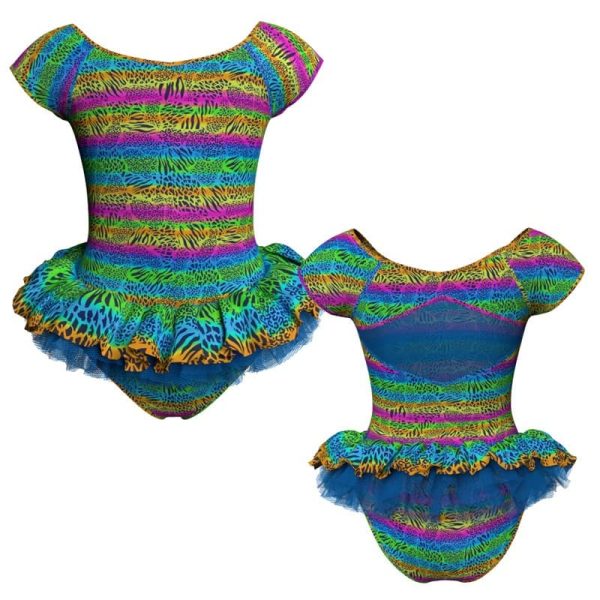 tutu mini maniche aletta con inserto tuk24011