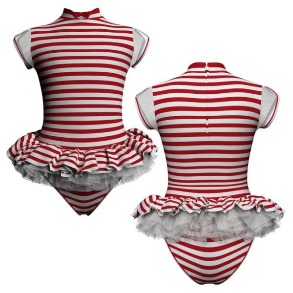 tutu mini maniche aletta con inserto tuk2601