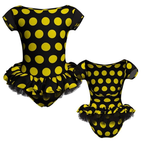 tutu mini maniche aletta con inserto tuk3005t