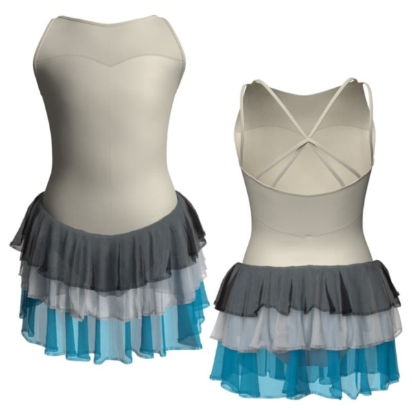 costume balletto bretelle con inserto yuh2341