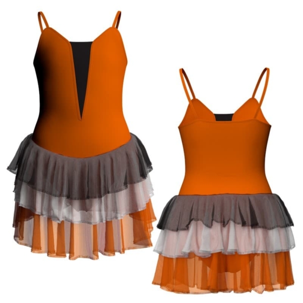 costume balletto bretelle con inserto yuh26091