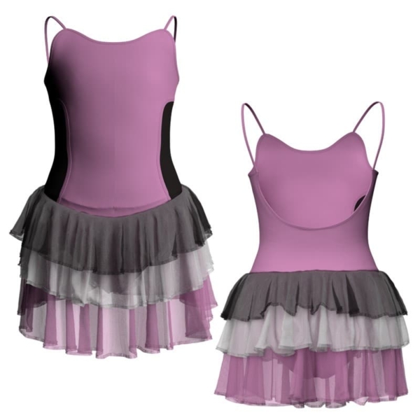 costume balletto bretelle con inserto yuh26291