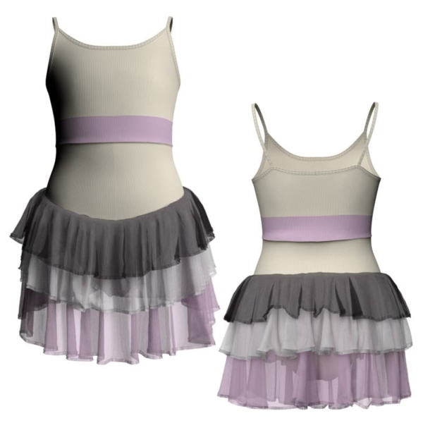 costume balletto bretelle con inserto yuh28151