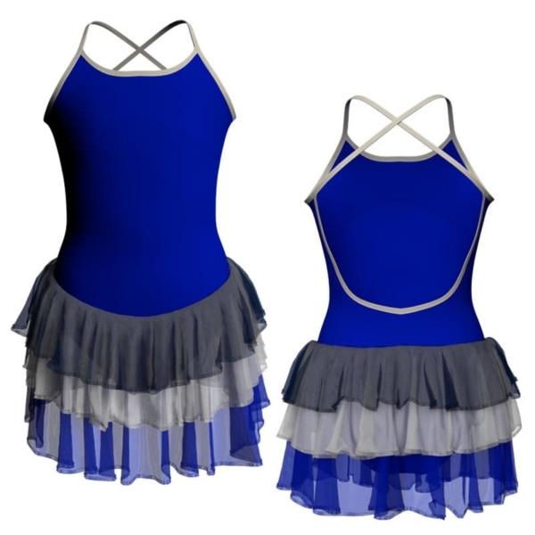 costume balletto bretelle con inserto yuh3016