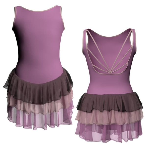 costume balletto bretelle con intreccio dietro yuh3007