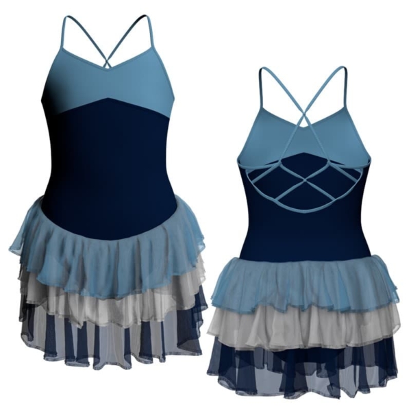 costume balletto bretelle con intreccio dietro yuh4281