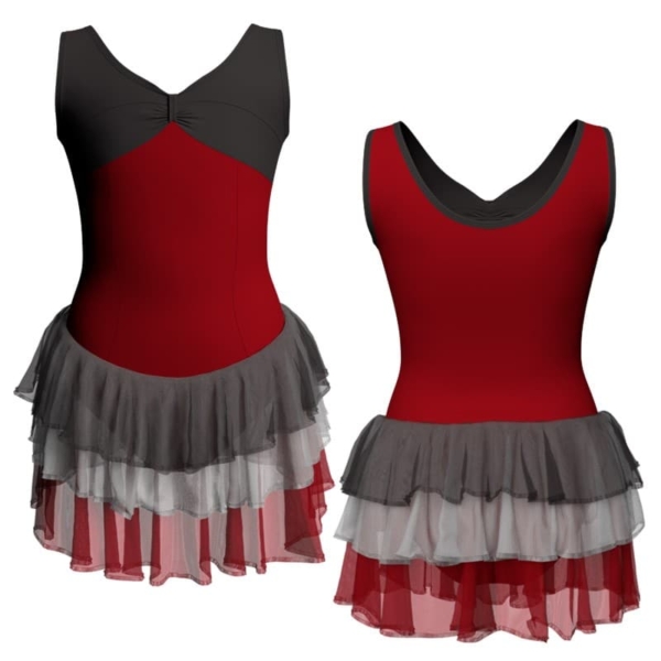 costume balletto canotta con inserto yuh4251