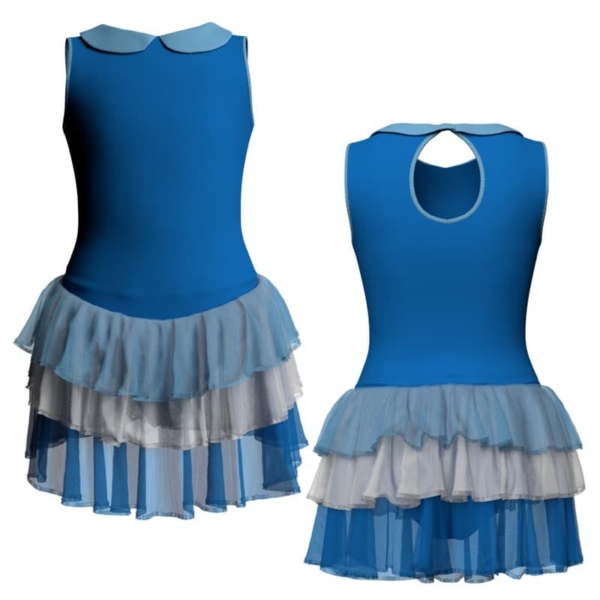 costume balletto canotta scollo americana yuhm1005