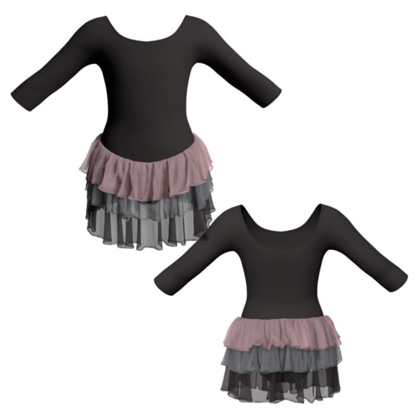 costume balletto maniche 3 4 yuh406