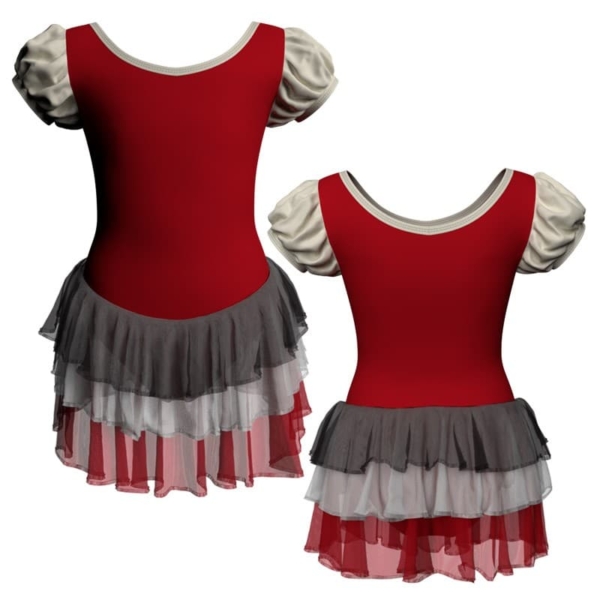 costume balletto maniche a palloncino yuh3001t1