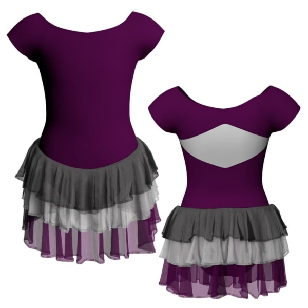 costume balletto maniche aletta con inserto yuh2401