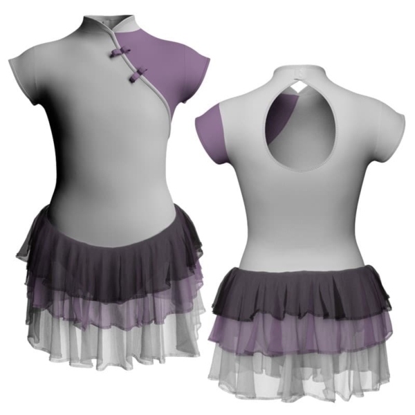 costume balletto maniche aletta con inserto yuh25061