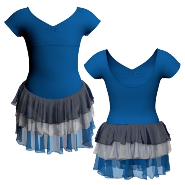 costume balletto maniche aletta con inserto yuh501